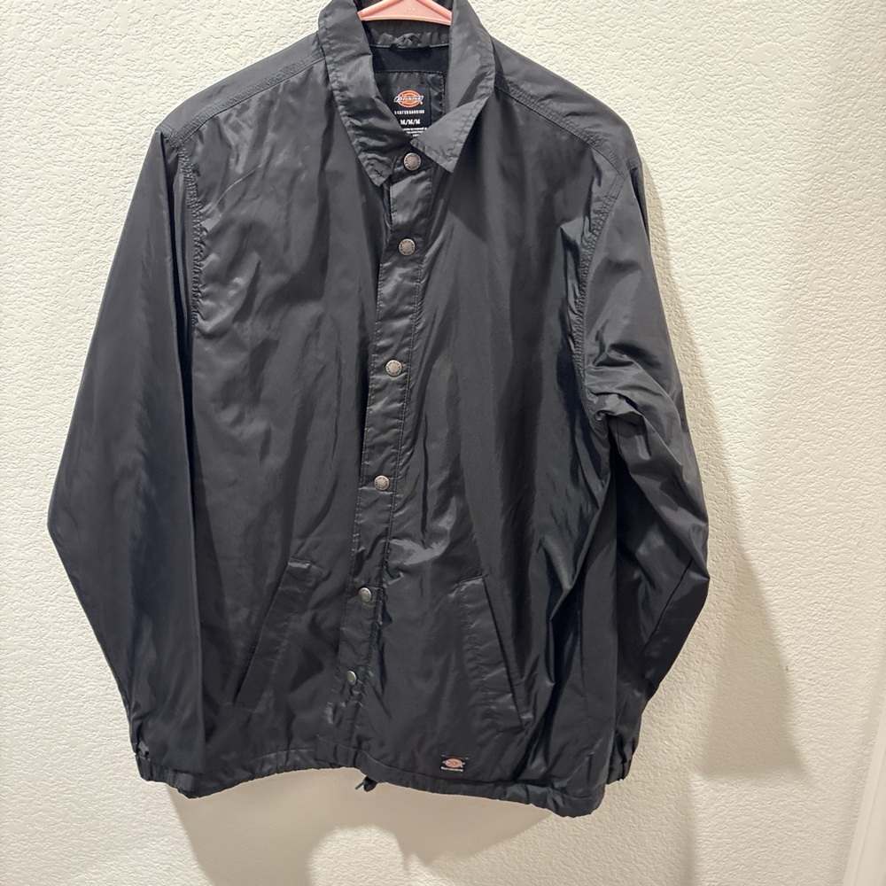 Dickies Black Lightweight Shirt Jacket